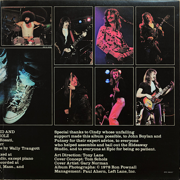 Boston - Don't Look Back | Epic (EPC 86057) - 3 Boston - Don't Look Back | Epic (EPC 86057) - 3