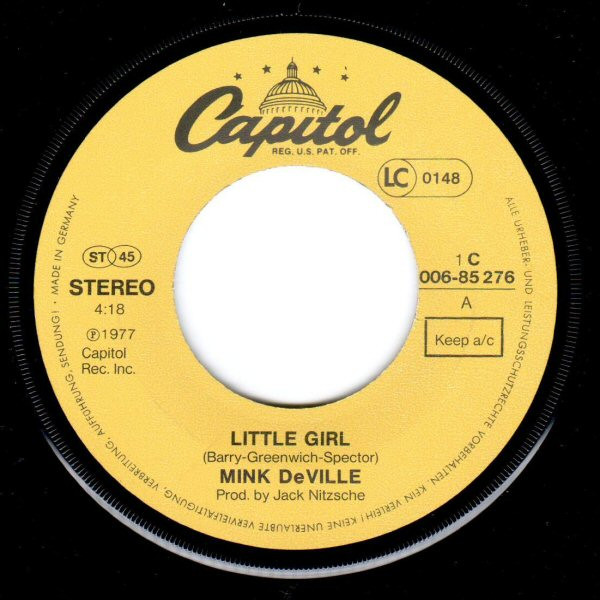 Mink DeVille - Little Girl | Capitol Records (1C 006-85 276) - 3