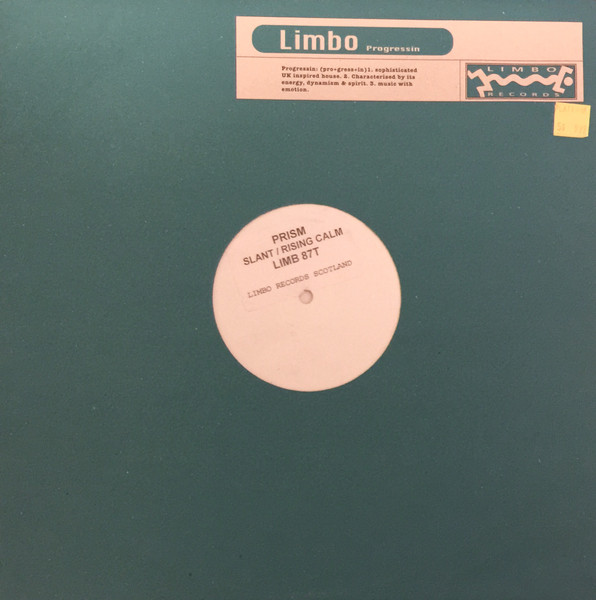 Prism - Slant / Rising Calm | Limbo Records (LIMB 87T) - 3 Prism - Slant / Rising Calm | Limbo Records (LIMB 87T) - 3