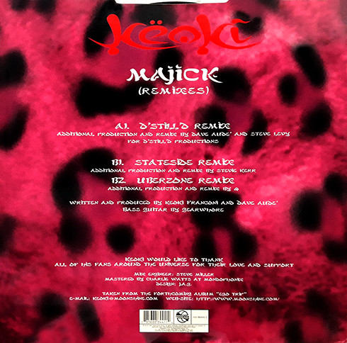 Keoki - Majick (Remixes) | Moonshine Music (MM 88441-1) - 2