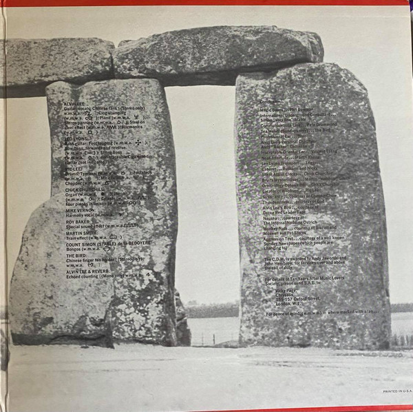 Ten Years After - Stonedhenge | Deram (DES 18021) - 4 Ten Years After - Stonedhenge | Deram (DES 18021) - 4