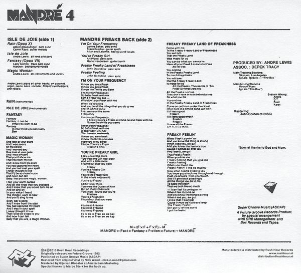 Mandré - Mandré 4 | Rush Hour (RH-RSS 1) - 4 Mandré - Mandré 4 | Rush Hour (RH-RSS 1) - 4
