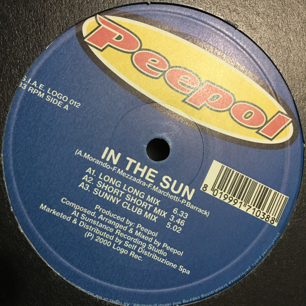 Peepol - In The Sun | Logo Records (LOGO 012) - main Peepol - In The Sun | Logo Records (LOGO 012) - main