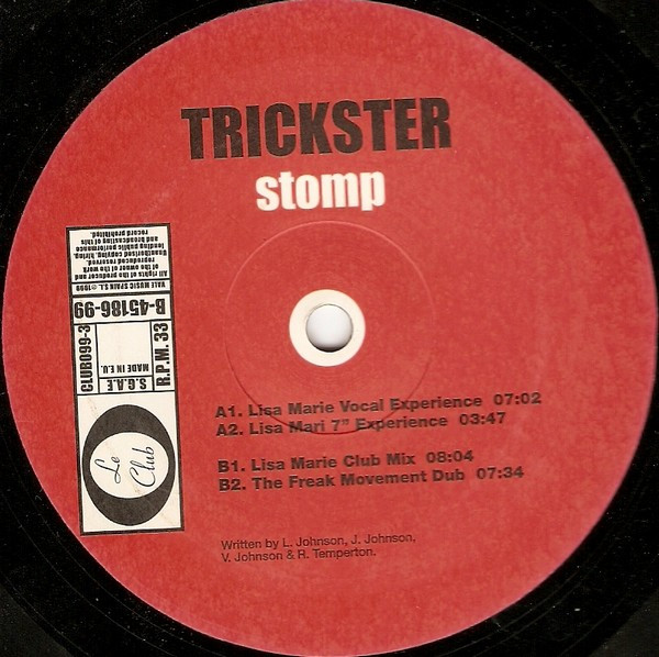 Trickster (CMV's) - Stomp | Le Club (CLUB099-3)