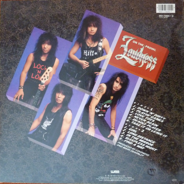 Loudness - On The Prowl | WEA (9031-73694-1) - 2