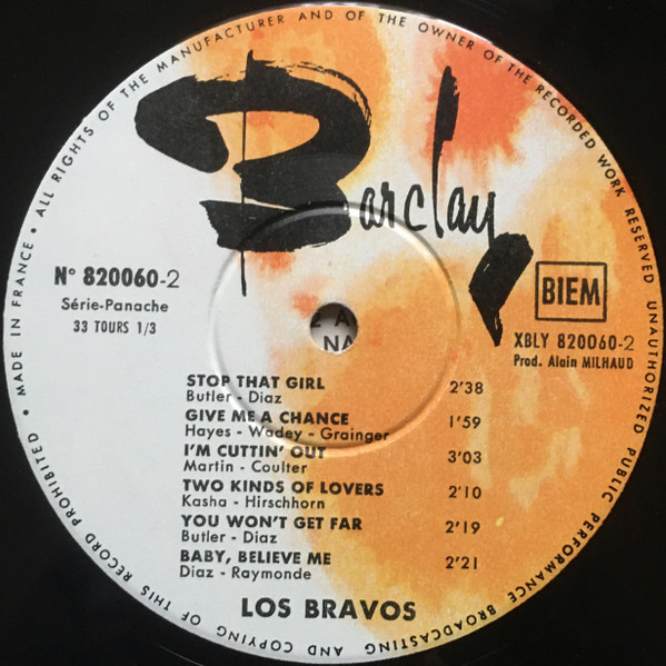 Los Bravos - Black Is Black | Barclay (820.060) - 4 Los Bravos - Black Is Black | Barclay (820.060) - 4