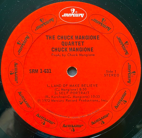 Chuck Mangione Quartet - The Chuck Mangione Quartet [Vinyl] | Mercury (SRM 1-631) - 3
