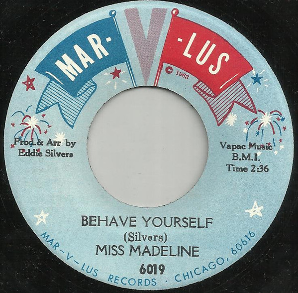 Miss Madeline - Lonely Girl | Mar-v-lus Records (6019) - 2