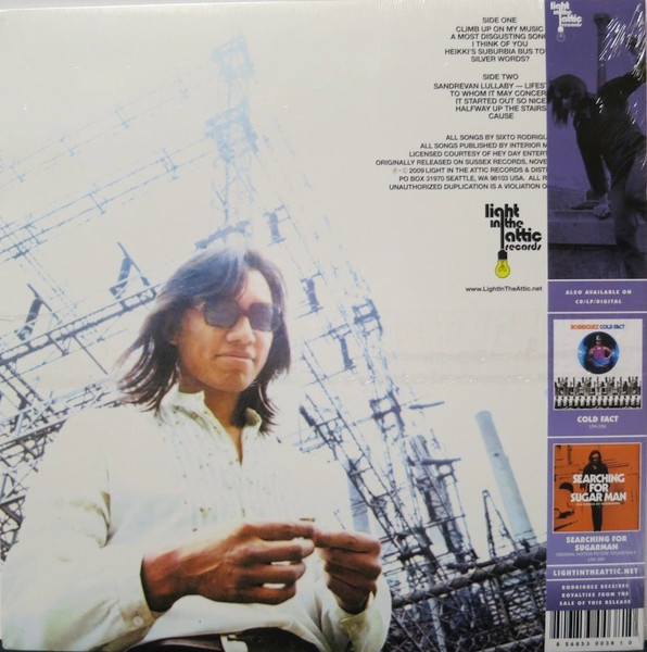 Sixto Rodriguez - Coming From Reality | Light In The Attic (LITA038) - 2 Sixto Rodriguez - Coming From Reality | Light In The Attic (LITA038) - 2