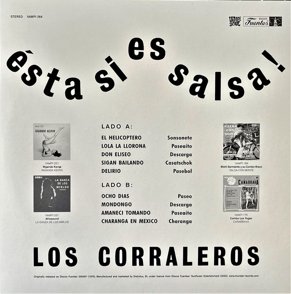 Los Corraleros De Majagual - Ésta Sí Es Salsa! | Vampi Soul (VAMPI 266) - 2 Los Corraleros De Majagual - Ésta Sí Es Salsa! | Vampi Soul (VAMPI 266) - 2