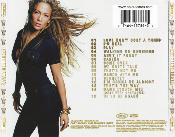 Jennifer Lopez - J.Lo | Epic (EK 63786) - 2 Jennifer Lopez - J.Lo | Epic (EK 63786) - 2