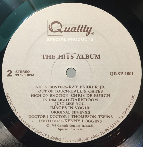 Various - The Hits Album | Quality (QRSP 1001) - 3 Various - The Hits Album | Quality (QRSP 1001) - 3