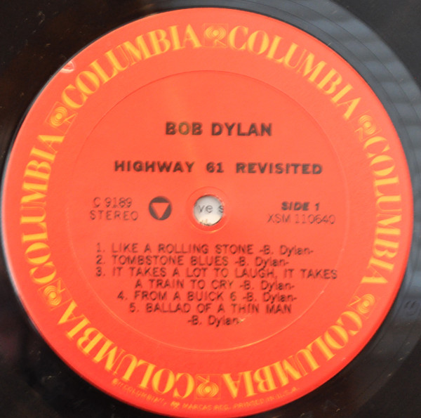 Bob Dylan - Highway 61 Revisited | Columbia (9189) - 3 Bob Dylan - Highway 61 Revisited | Columbia (9189) - 3
