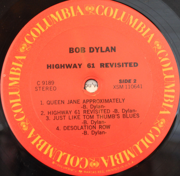 Bob Dylan - Highway 61 Revisited | Columbia (9189) - 4 Bob Dylan - Highway 61 Revisited | Columbia (9189) - 4