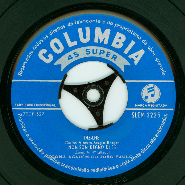 Conjunto Académico João Paulo - Diz-lhe | Columbia (SLEM 2225) - 3 Conjunto Académico João Paulo - Diz-lhe | Columbia (SLEM 2225) - 3