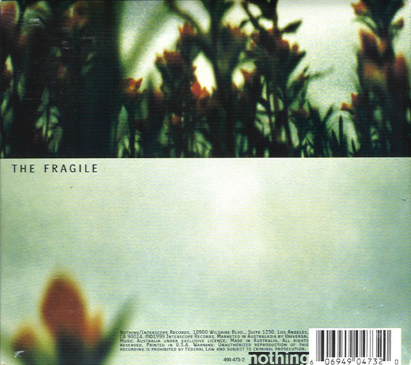 Nine Inch Nails - The Fragile CD | Nothing Records (490 473-2) - 2