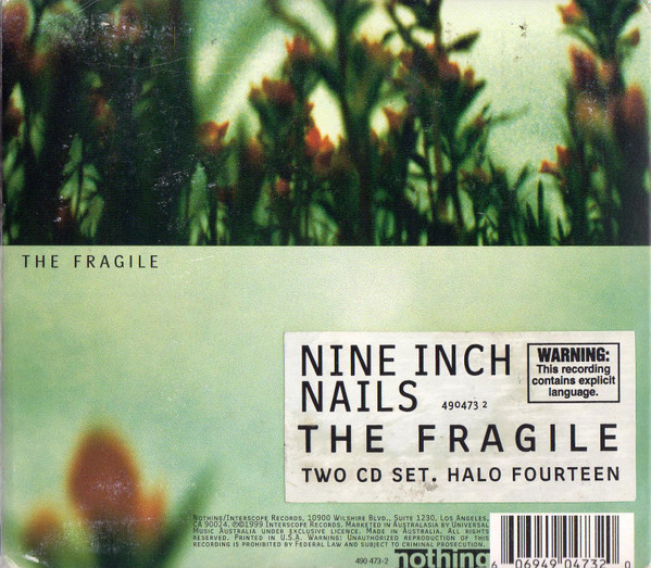 Nine Inch Nails - The Fragile CD | Nothing Records (490 473-2) - 3