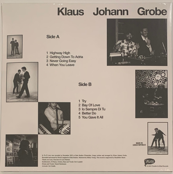 Klaus Johann Grobe - Io Tu Il Loro | Trouble In Mind (TIM189) - 2 Klaus Johann Grobe - Io Tu Il Loro | Trouble In Mind (TIM189) - 2