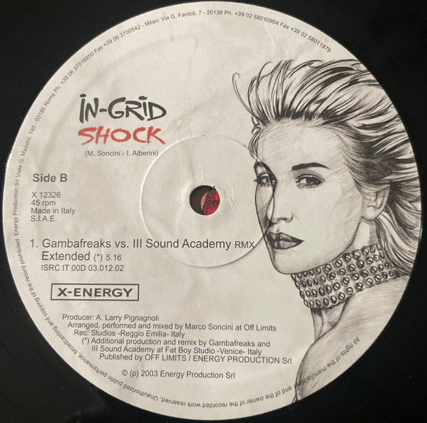 In-Grid - Shock | X-Energy Records (X-12326) - 3