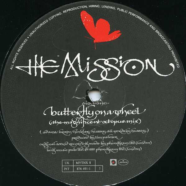 The Mission - Butterfly On A Wheel | Mercury (MYTHX 8) - 3
