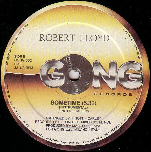 Robert Lloyd - Sometime | Gong Records (GONG 002) - 4