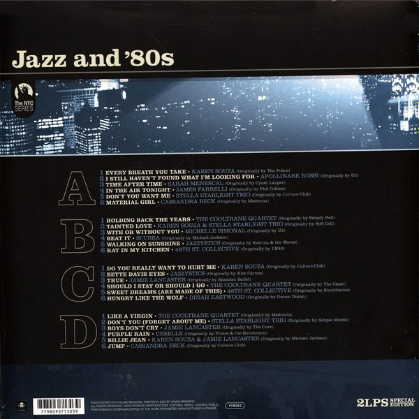 Various - Jazz And '80s - The Coolest And Sexiest Songbook Of The Eighties | Music Brokers (VYN063) - 3