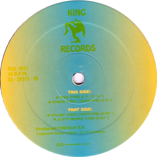 Vibeman - The Vibe E.P. | MD Records (M.D. 0031) - 4 Vibeman - The Vibe E.P. | MD Records (M.D. 0031) - 4