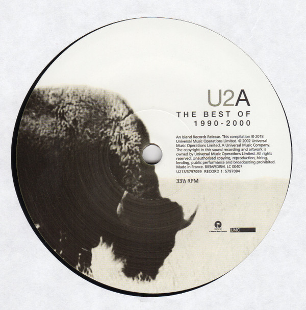 U2 - The Best Of 1990-2000 | Island Records (U213) - 4