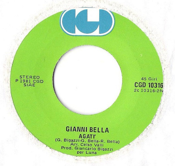 Gianni Bella - Questo Amore Non Si Tocca | CGD (CGD 10316) - 4