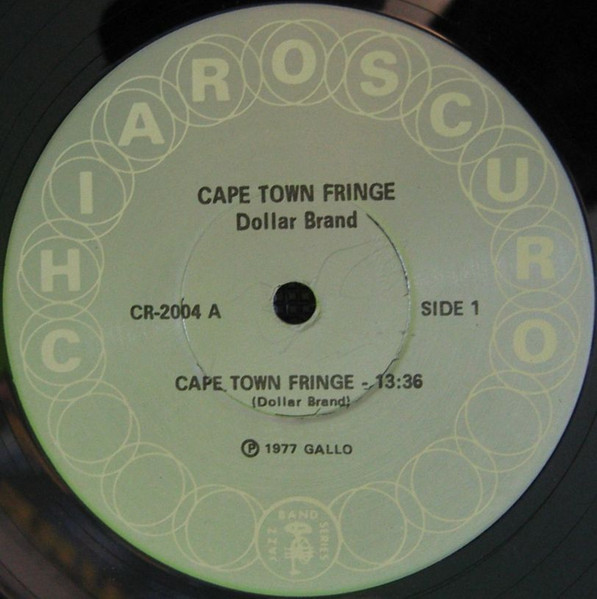 Dollar Brand - Cape Town Fringe | Chiaroscuro Records (CR 2004) - 3
