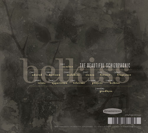 The Beautiful Schizophonic - Belkiss | Dynamophone Records (DO-022) - 2