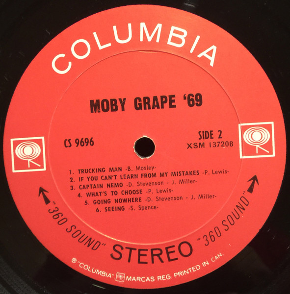 Moby Grape - Moby Grape '69 | Columbia (CS 9696) - 3