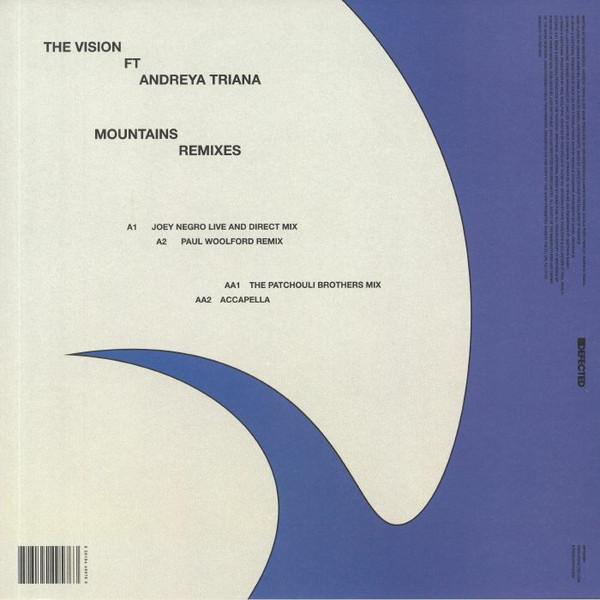 The Vision Ft Andreya Triana - Mountains (Remixes) | Defected (DFTD592R) - 2 The Vision Ft Andreya Triana - Mountains (Remixes) | Defected (DFTD592R) - 2