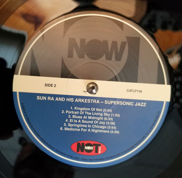 Sun Ra - Super-Sonic Jazz | Not Now Music (CATLP156) - 3 Sun Ra - Super-Sonic Jazz | Not Now Music (CATLP156) - 3