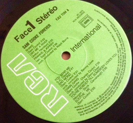 Sam Cooke - Forever | RCA (FJL2 7194) - 2