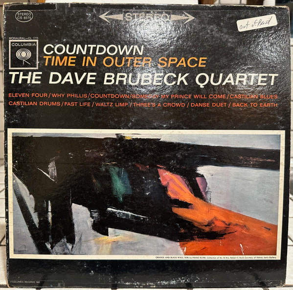The Dave Brubeck Quartet - Countdown Time In Outer Space | Columbia (CS 8575) - 4 The Dave Brubeck Quartet - Countdown Time In Outer Space | Columbia (CS 8575) - 4