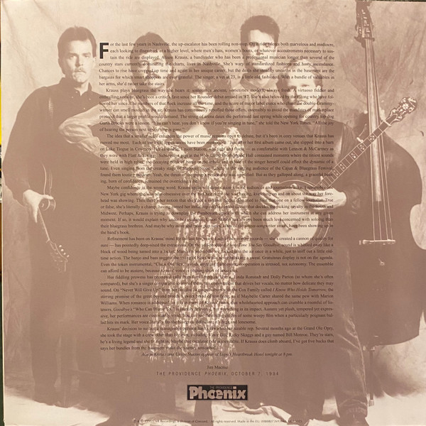 Alison Krauss - Now That I’ve Found You - A Collection | Rounder Records (00888072693661) - 4