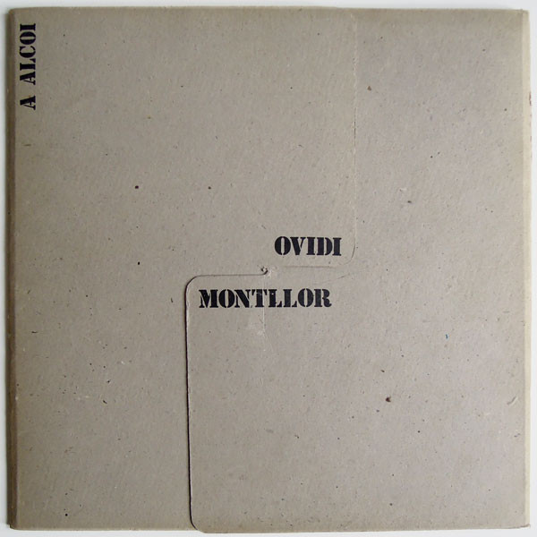Ovidi Montllor - A Alcoi | Edigsa (CM 294 LP) - main Ovidi Montllor - A Alcoi | Edigsa (CM 294 LP) - main