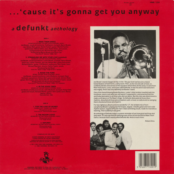 Defunkt - Avoid The Funk... A Defunkt Anthology | Hannibal Records (HNBL 1320) - 2 Defunkt - Avoid The Funk... A Defunkt Anthology | Hannibal Records (HNBL 1320) - 2