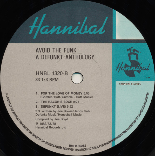 Defunkt - Avoid The Funk... A Defunkt Anthology | Hannibal Records (HNBL 1320) - 4 Defunkt - Avoid The Funk... A Defunkt Anthology | Hannibal Records (HNBL 1320) - 4