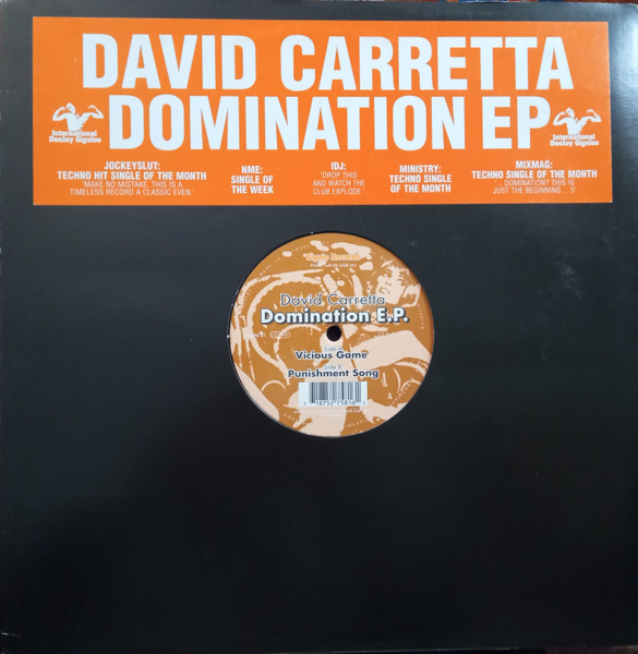 David Carretta - Domination E.P. | International Deejay Gigolo Records (Gigolo 81)