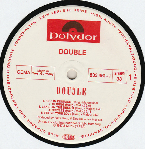 Double - Dou3le | Polydor (833 461-1)