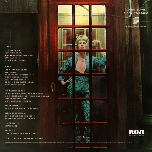 David Bowie - The Rise And Fall Of Ziggy Stardust And The Spiders From Mars | RCA Victor (NL-14702) - 2 David Bowie - The Rise And Fall Of Ziggy Stardust And The Spiders From Mars | RCA Victor (NL-14702) - 2