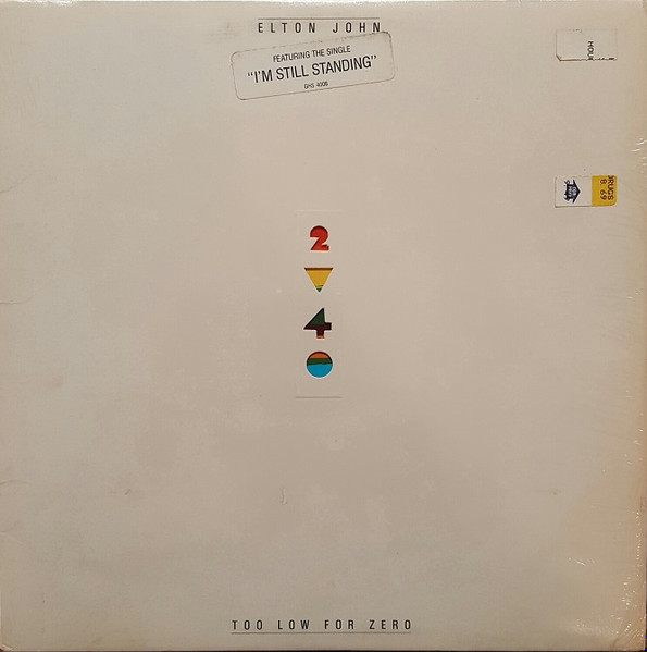 Elton John - Too Low For Zero | Geffen Records (GHS 4006) Elton John - Too Low For Zero | Geffen Records (GHS 4006)