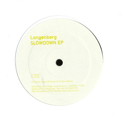 Langenberg - Slowdown EP | Sthlmaudio Recordings (SAEP016)