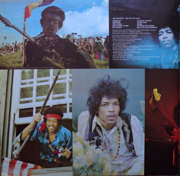 Jimi Hendrix - Band Of Gypsys / The Cry Of Love | Barclay (80 585/586) - main Jimi Hendrix - Band Of Gypsys / The Cry Of Love | Barclay (80 585/586) - main