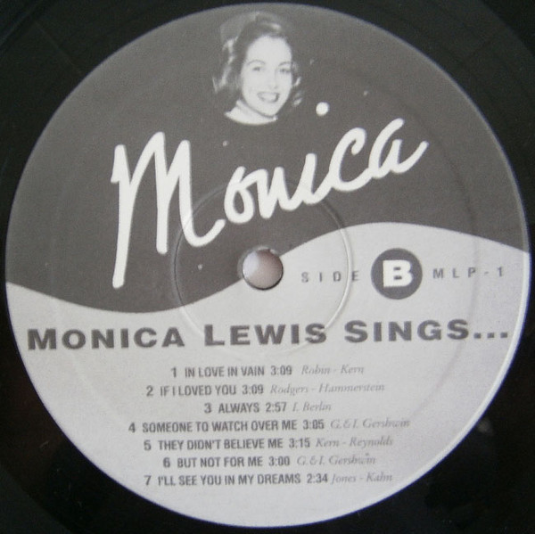 Monica Lewis - Sings Song Book Collection 1945 - 1949 Vol. 1 | Not On Label (MLP-1) - 4 Monica Lewis - Sings Song Book Collection 1945 - 1949 Vol. 1 | Not On Label (MLP-1) - 4