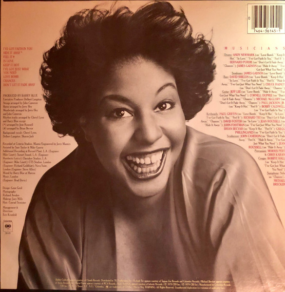 Cheryl Lynn - In Love | Columbia (JC 36145) - 2 Cheryl Lynn - In Love | Columbia (JC 36145) - 2
