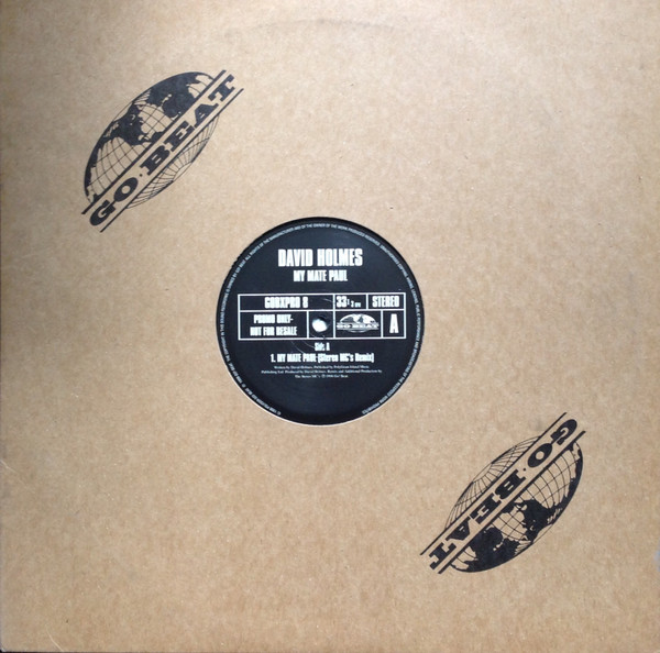 David Holmes - My Mate Paul | Go! Beat (GOBXPRO 8) - main