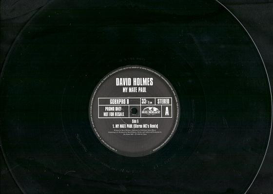 David Holmes - My Mate Paul | Go! Beat (GOBXPRO 8) - 2